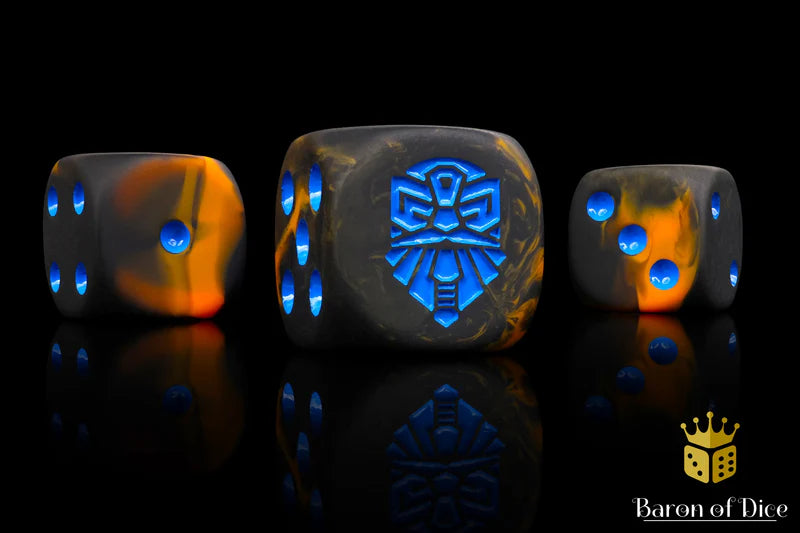 Baron of Dice - 25 Count Straight Edge Dice