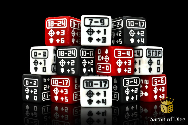Baron of Dice - Battle Robots Dice Set