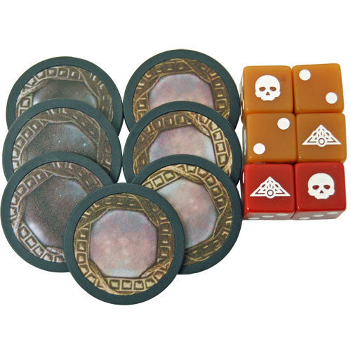 Talisman Adventures RPG: Accessory Pack (Dice & Tokens)