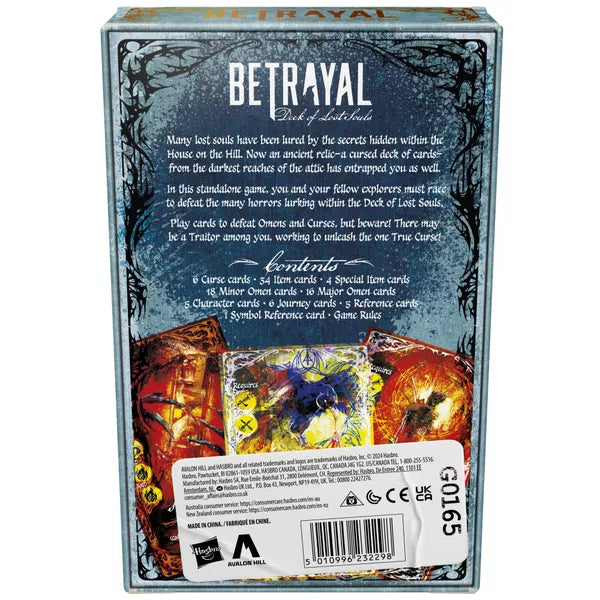 Betrayal Deck of Lost Souls Card Game