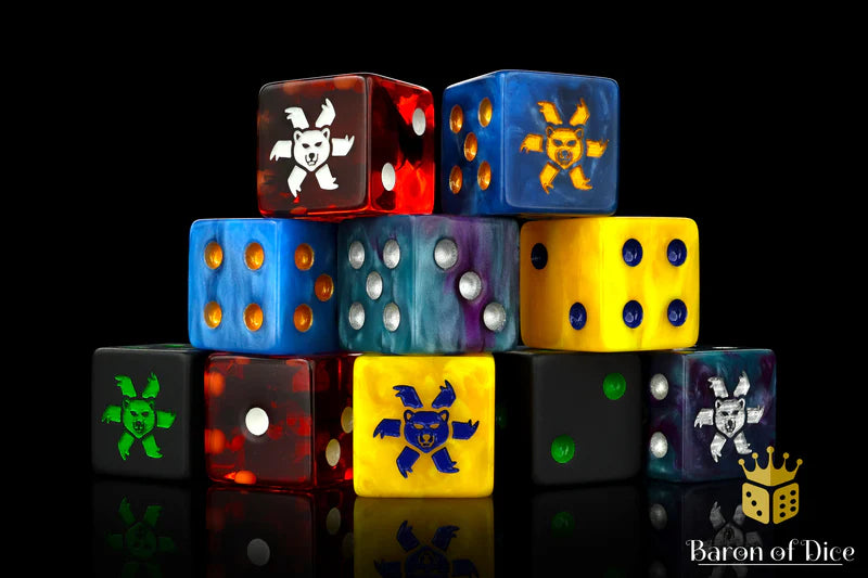 Baron of Dice - Battle Robots Dice Set