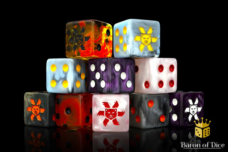 Baron of Dice - Battle Robots Dice Set