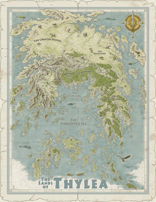 Odyssey of the Dragonlords - Double-sided Map Pack