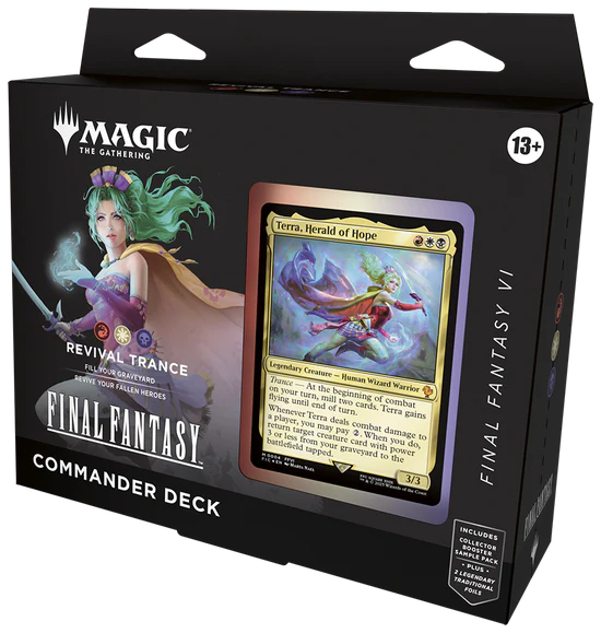 MTG Universes Beyond - FINAL FANTASY Commander Deck - Revival Trance