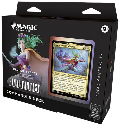 MTG Universes Beyond - FINAL FANTASY Commander Deck - Revival Trance