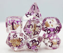 FBG2352 Purple Koi (Polyhedral Dice Set)