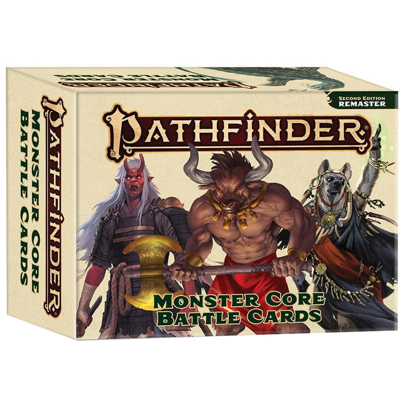 Pathfinder 2E RPG: Monster Core Battle Cards