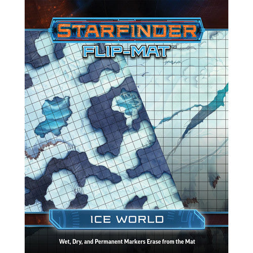Starfinder Flip Mat: Ice World