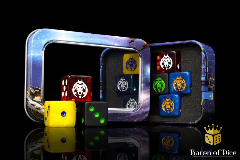 Baron of Dice - Battle Robots Dice Set