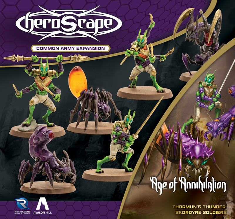 Heroscape: Army Expansion - Skordyre Soldiers (6)