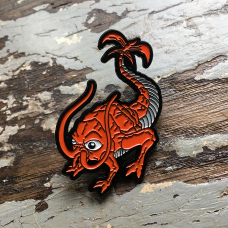 PIN-007 RPG Pins & Patches: Rusty Enamel Pin