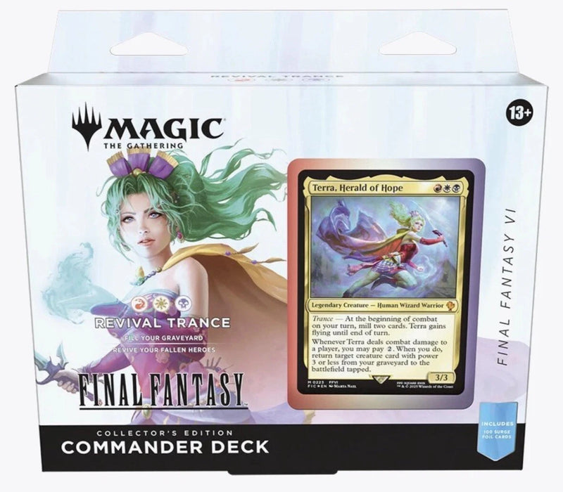 MTG Universes Beyond - FINAL FANTASY Commander Deck Collector's Edition - Revival Trance