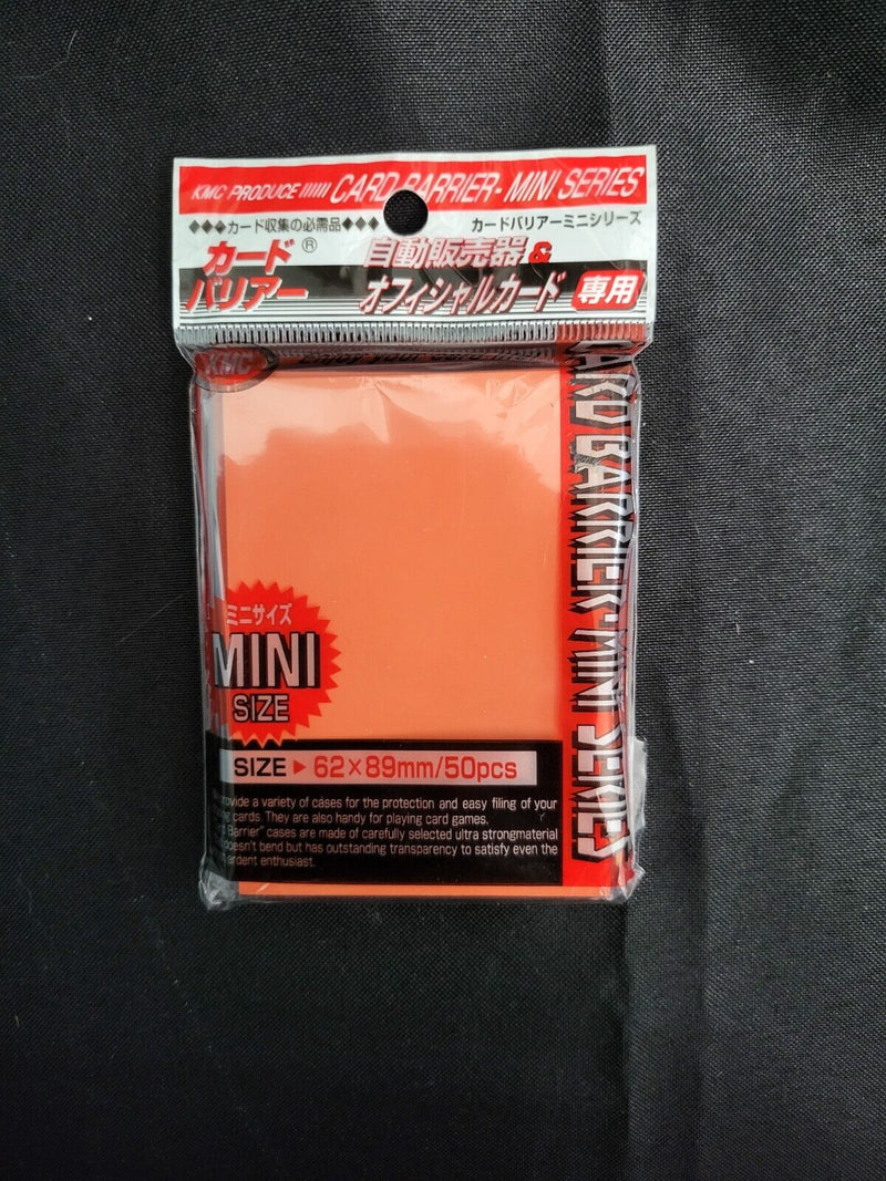 KMC Produce Mini Card Sleeves - Mini Orange