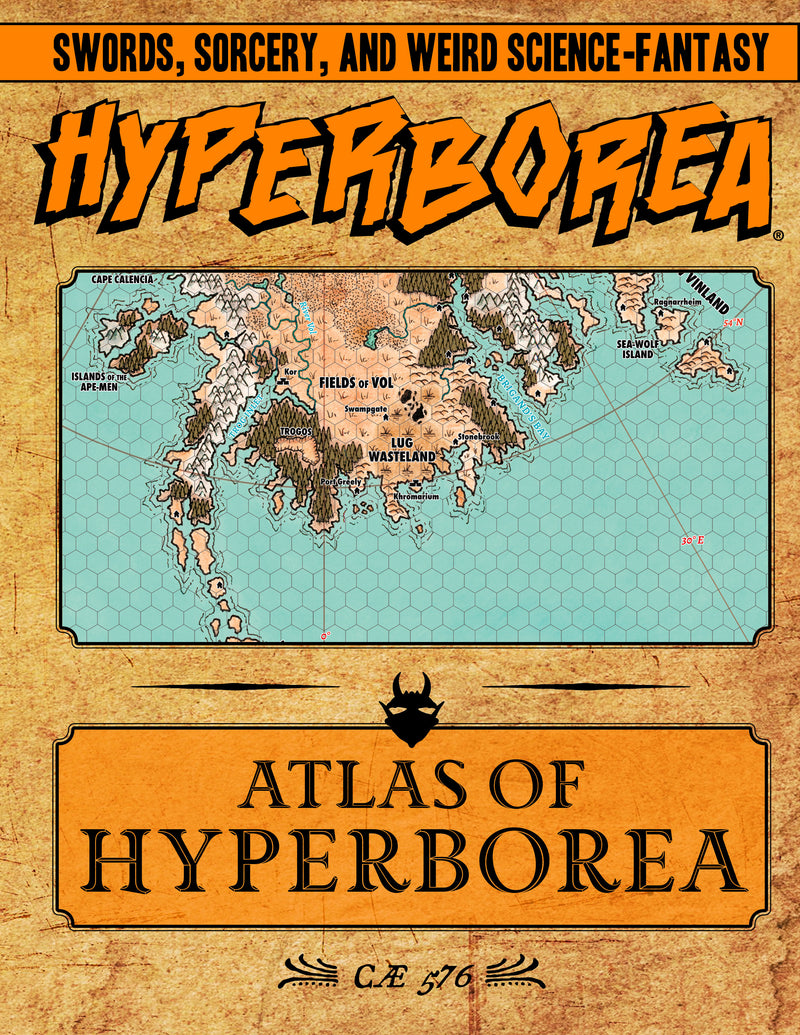 HYPERBOREA 3E Leatherette Rulebook Set