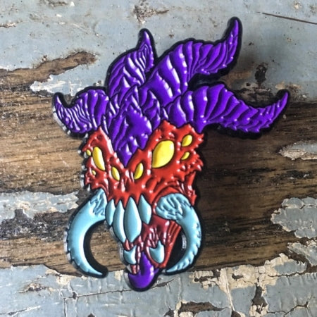 PIN-017 RPG Pins & Patches: Fire Salazarite Enamel Pin