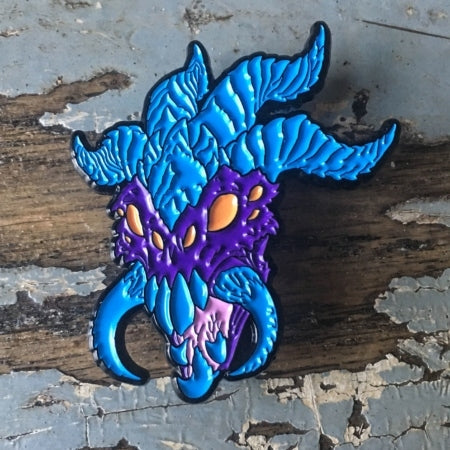 PIN-016 RPG Pins & Patches: Icy Salazarite Enamel Pin