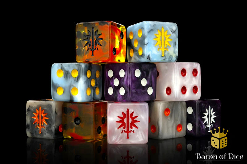 Baron of Dice - Battle Robots Dice Set