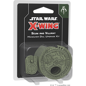 Star Wars X-Wing: Scum and Villainy Maneuver Dial Upgrade Kit in