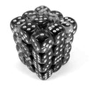 CHX 23808 Smoke/White Translucent 12mm d6 Dice Block (36 Dice)