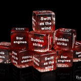 Baron of Dice - Agile Manuevers - Mystic Red