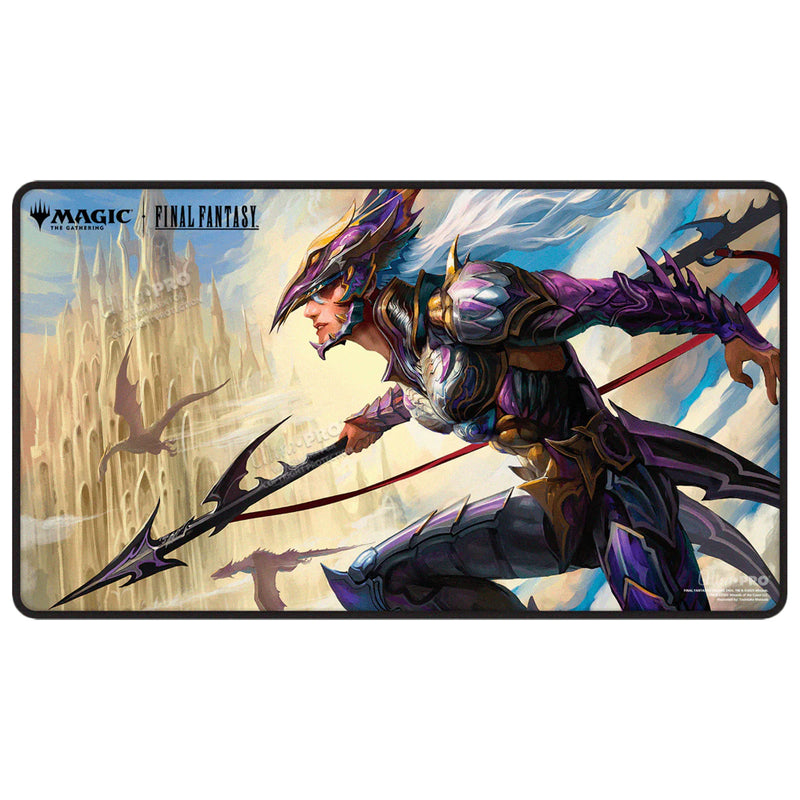 Ultra Pro Playmat - Magic: The Gathering® - FINAL FANTASY™ Kain, Traitorous Dragoon (Black Stiched)