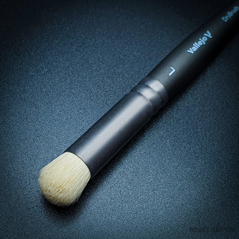 Vallejo Brush: Natural Hair Dry Brush Large