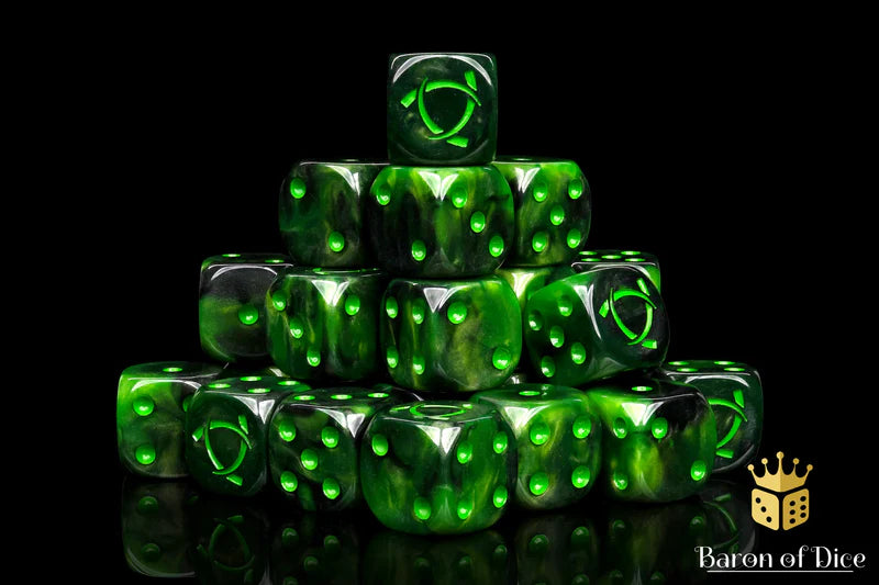 Baron of Dice - 25 Count Straight Edge Dice