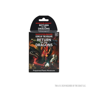 D&D Icons of the Realms: Return of the Dragons – 8 Ct. Booster Brick
