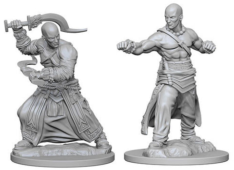 WZK 72612 Pathfinder Battles Human Male Monk