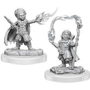 D&D Nolzur's Marvelous Unpainted Minis: W20 Halfling Wizards WZK 90413