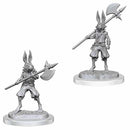 D&D Nolzur's Marvelous Unpainted Minis: W18 Harengon Brigands WZK 90440