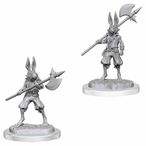 D&D Nolzur's Marvelous Unpainted Minis: W18 Harengon Brigands WZK 90440