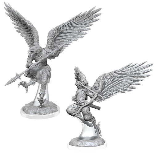 D&D Nolzur's Marvelous Unpainted Minis: W17 Aarakocra Fighters WZK90486