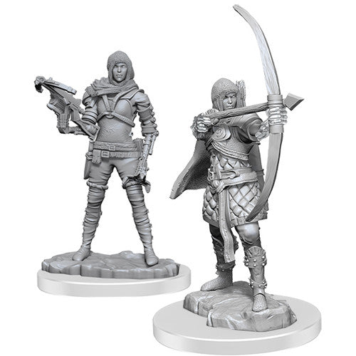 WizKids Deep Cuts Unpainted Minis: W20 Female Human Rogue WZK90615