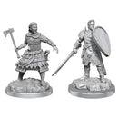 D&D Nolzur's Marvelous Unpainted Minis: W21 Human Fighters WZK90639