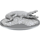 WizKids Deep Cuts Unpainted Minis: W21 Giant Crocodile