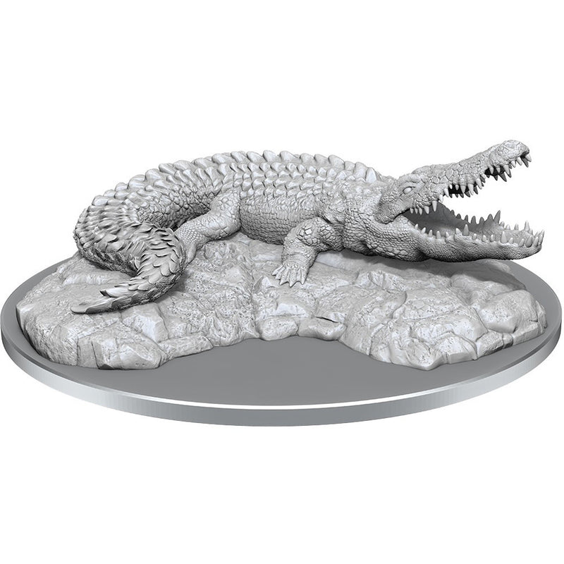 WizKids Deep Cuts Unpainted Minis: W21 Giant Crocodile