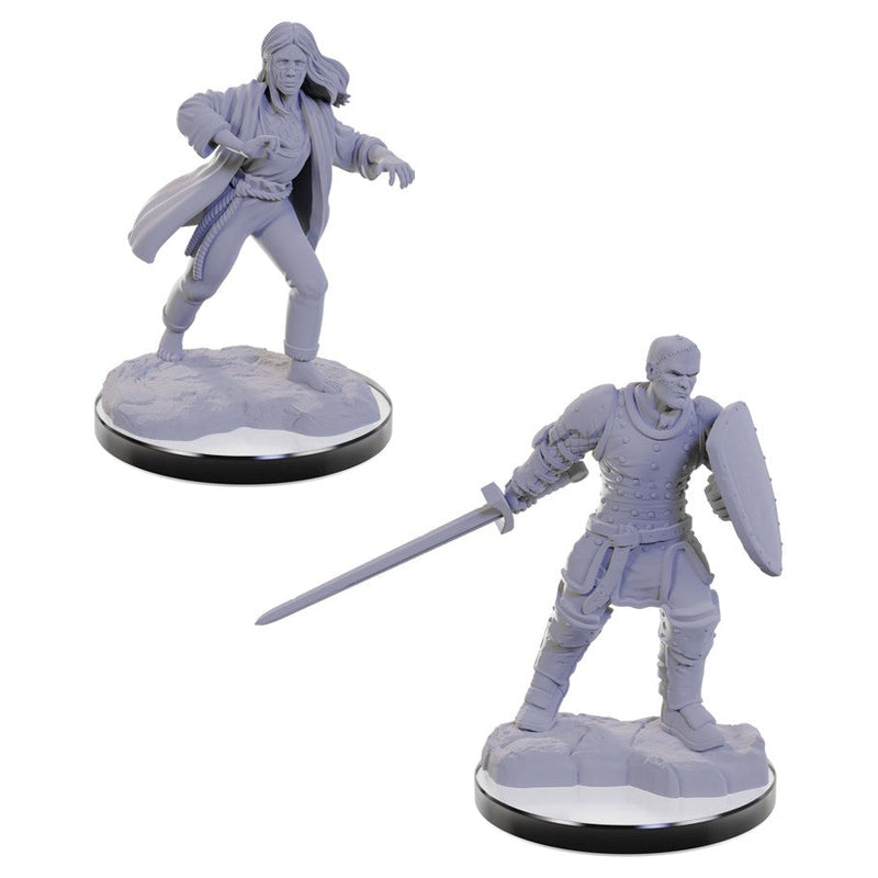 D&D Nolzur's Marvelous Miniatures: Reborn Paladin & Warlock