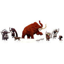 D&D Acrylic 2D Minis: Icewind Dale Set 3 - Young Adult White Dragon