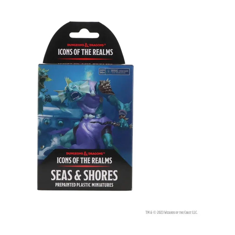 D&D Icons of the Realms Miniatures:  Seas & Shores Booster Pack