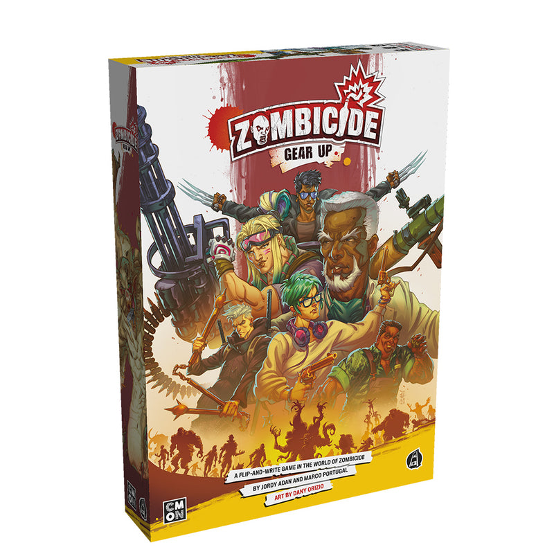 Zombicide Strategy Board Game: Gears & Guns Expansion for Ages 14