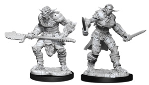 WZK 90311 Bugbear Barbarian Male and Rogue Female