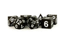 Sharp Edge Silicone Rubber Dice Set: Gold Scatter