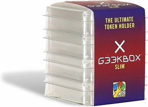 Geekbox: Slim Size - Clear Plastic Token Storage Box With Lid (4)