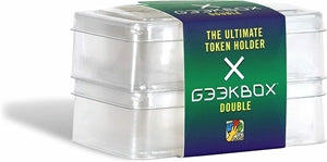 Geekbox: Double Size - Clear Plastic Token Storage Box With Lid (2)