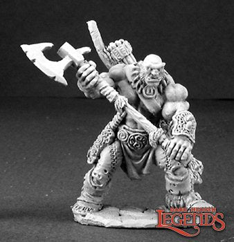 Thelgar, 1/2 Orc Barbarian RPR 03197