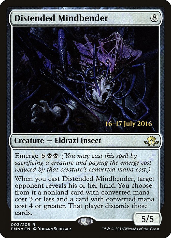 Distended Mindbender  [Eldritch Moon Prerelease Promos]