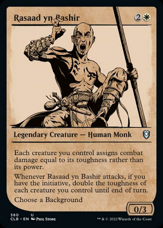 Rasaad yn Bashir (Showcase) [Commander Legends: Battle for Baldur's Ga