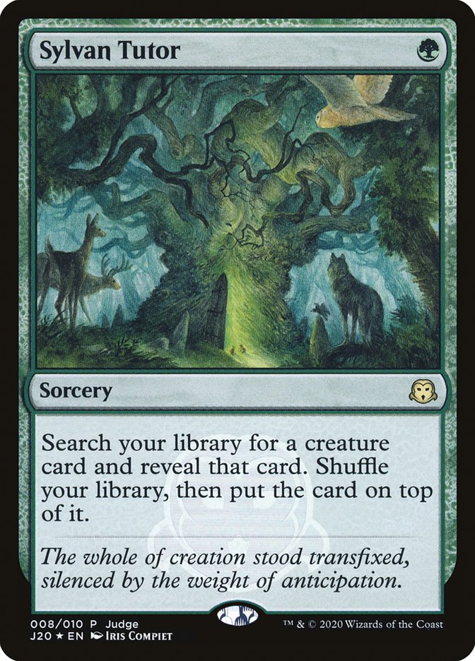 mtg best tutor cards Mystical (Magic the Gathering : Mirage Uncommon) : Toys & Games Sylvan Tutor [Judge Gift Cards