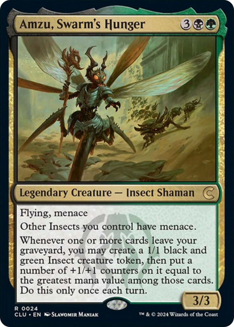 insect mtg cards Token Pack for Magic the Gathering MTG: 4 pack 1/1 Insect Token The Adventurer's Press Amzu, Swarm's Hunger [Ravnica: Clue
